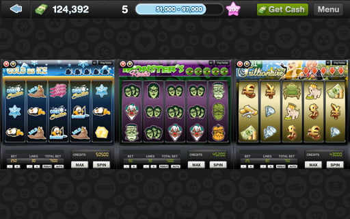 Android application Multi Slots - slot machines screenshort