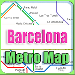 Cover Image of डाउनलोड Barcelona Metro Map Offline  APK
