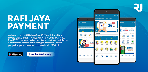 Android application RAFI JAYA PAYMENT screenshort