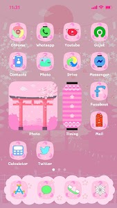 Wow Cute Pink Fox Icon Pack Unknown