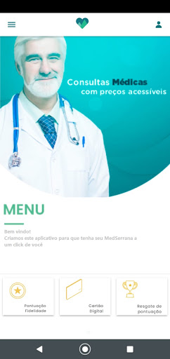 Android application MED SERRANA screenshort