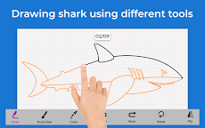 Shark Draw Step by Stepのおすすめ画像4