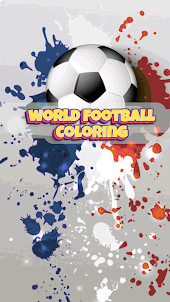 coloring world football