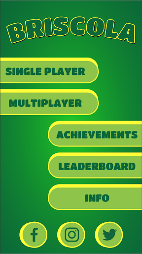 Android application Briscola screenshort