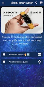 Xiaomi Smart band 8 Guide
