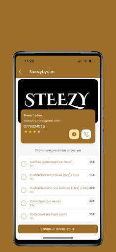Android application My Disponibility screenshort