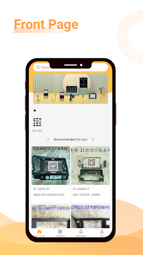 Android application Ct car screenshort