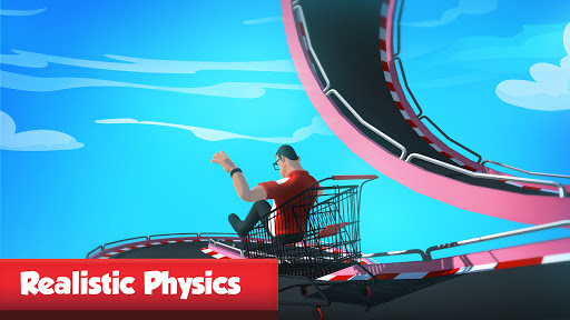 Trolley Racing  Fun Cart Racing game