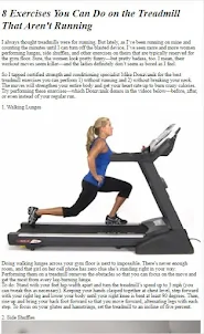 How to Do Treadmill Exercises
