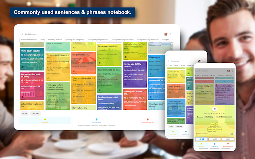 Android application Italian Sentences Notebook screenshort