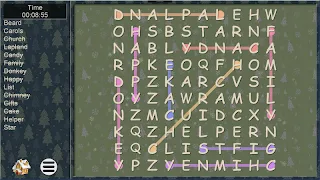 Xmas Word Search - Screenshot 3