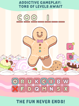 Game screenshot Sweet Hangman - Guessing Game apk download