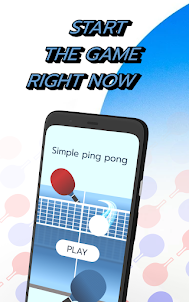 Simple ping pong