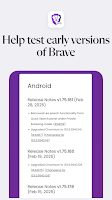 screenshot of Brave Nightly