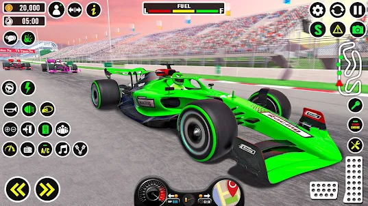 Crazy Formula Car Racing Games