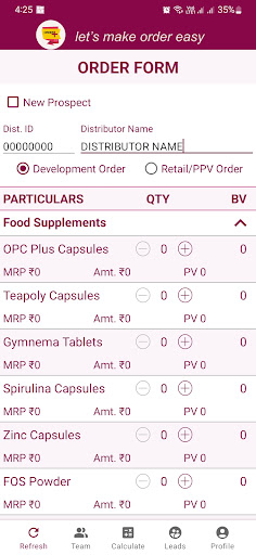 Order + screenshot 4