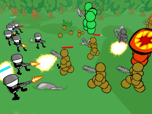 Stickman Gun Battle Simulator apkpoly screenshots 5