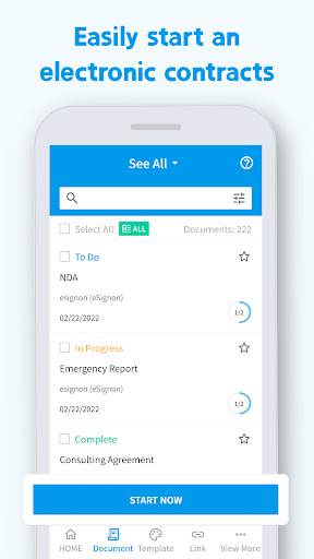 eSignon - Upload & Sign Screen 3