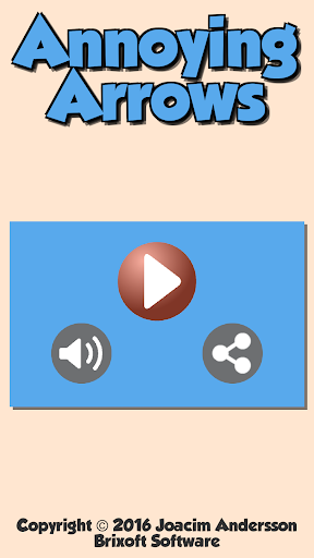 Android application Annoying Arrows screenshort