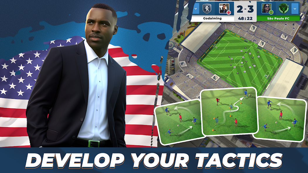 Football - Matchday Manager 24 2024.1.4 APK + Mod (Unlimited money) untuk android