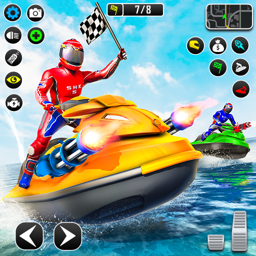 Jet Ski Boat Racing Games 2021 logo