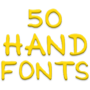 Top 50 Personalization Apps Like Fonts for FlipFont 50 Hand - Best Alternatives