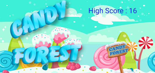 Android application CANDY FOREST screenshort
