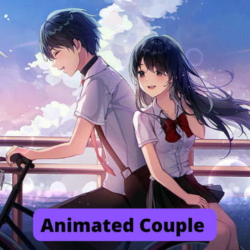 Animated couple wallpaper online