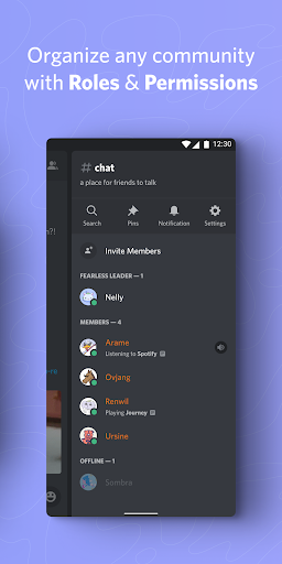 Discord APK- Talk, Video Chat & Hang Out with Friends poster-4
