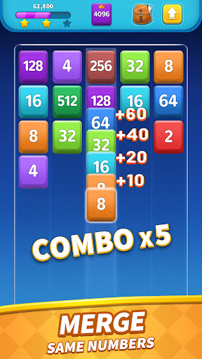Merge Blocks: 2048 Game Screen 2