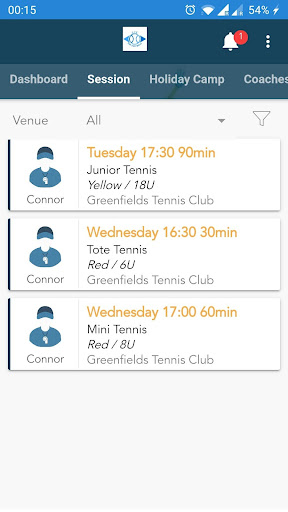 Eye On The Ball Tennis Academy Screen 2