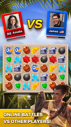 Pirates & Puzzles - PVP Pirate Battles & Match 3 1.0.2 screenshots 7