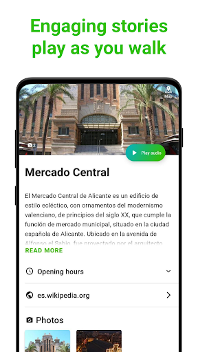 Alicante Tour Guide:SmartGuide Screen 2