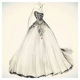 Wedding Dress Design Sketches icon