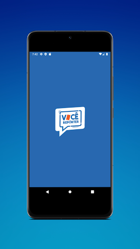 Android application Você Repórter screenshort