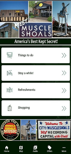 Android application Meet Muscle Shoals screenshort