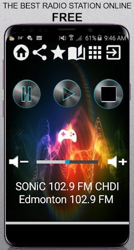 Android application SONiC 102.9 FM CHDI Edmonton 1 screenshort
