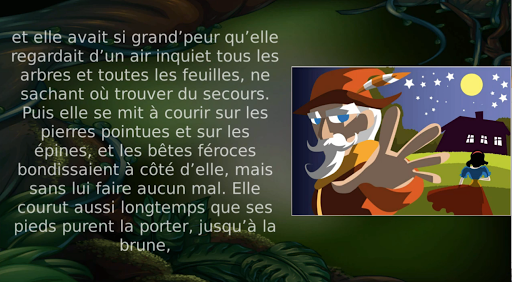 Android application Contes et Fables (french audio screenshort