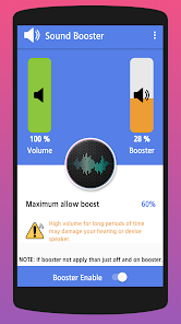 Sound Booster - Volume, Bass b  screenshots 6