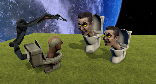 Toilet War Sandbox: Simulator