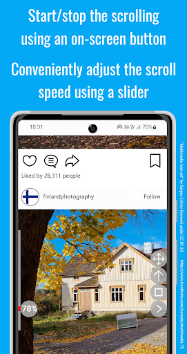 Screenshot of Flex: Multi-Speed Auto Scroll