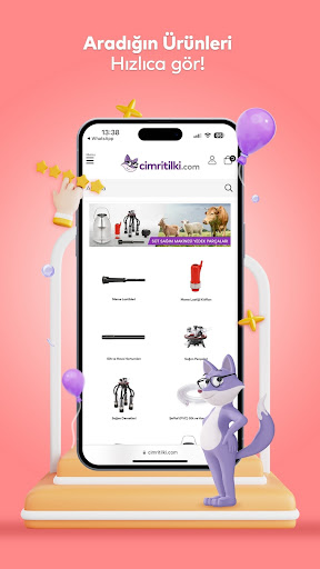 Android application Cimri Tilki screenshort