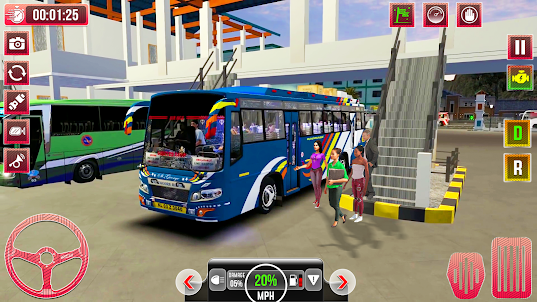 Sim xe buýt thành phố 3d