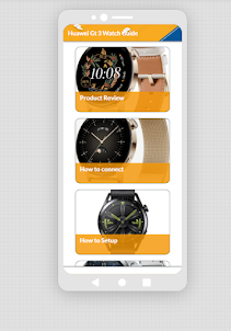 Huawei gt 3 watch app guide