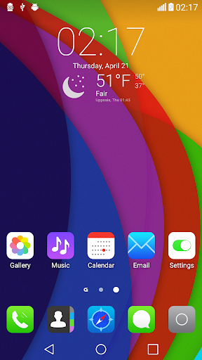 Android application Jazzy Chronus Weather Icons screenshort