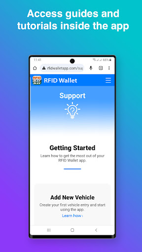 RFID Wallet EasyTrip AutoSweep screenshot 6