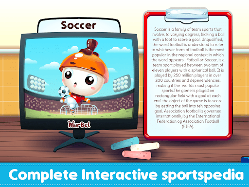 Screenshot of Marbel Sports - Kids Games