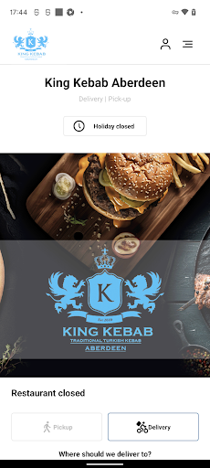 Android application King Kebab Aberdeen screenshort
