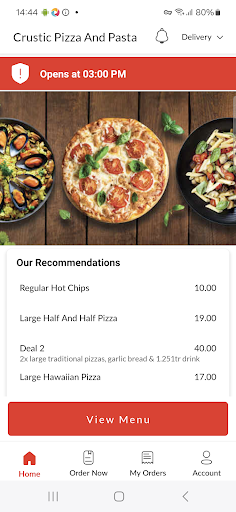 Crustic Pizza And Pasta Screenshot 2 - AppWisp.com