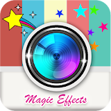 Magic photo effects icon